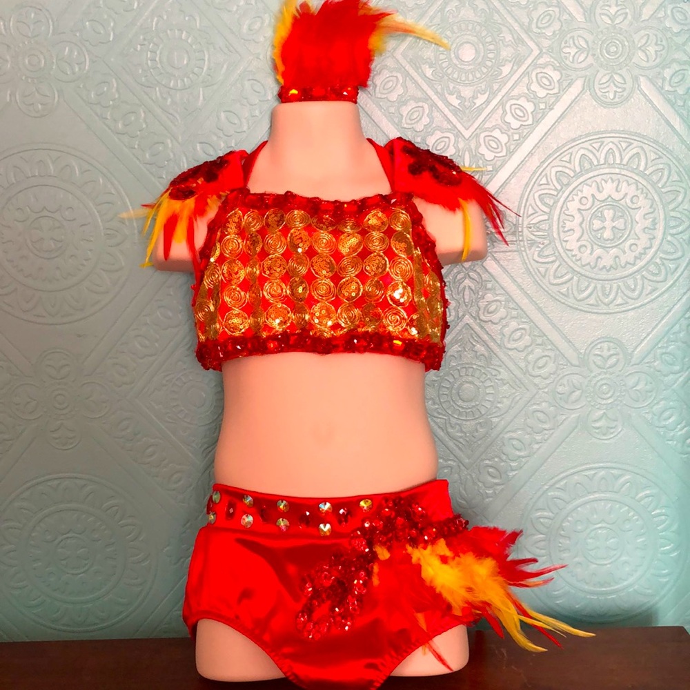 Medium child Glamour brand dance costume